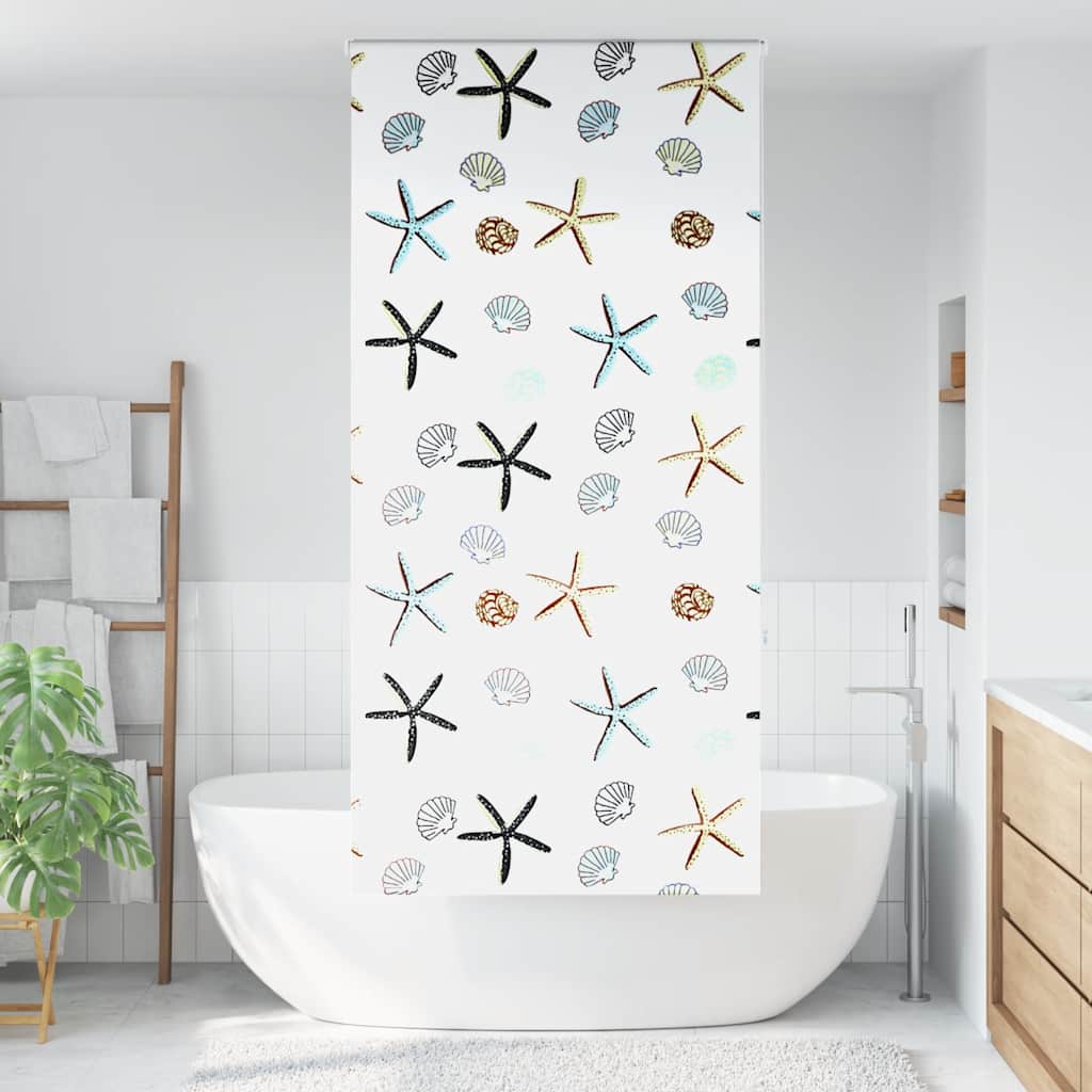 Shower roller blind 90x240 cm fabric width 86 cm
