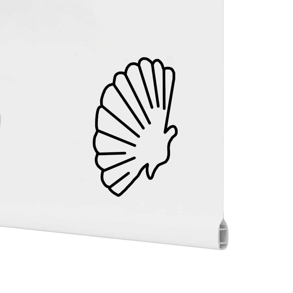 Store de douche 110x240 cm largeur du tissu 106 cm