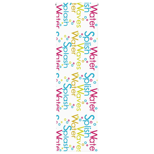 Shower blind 80x240 cm fabric width 76 cm