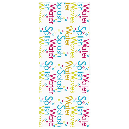 Shower roller blind 90x240 cm fabric width 86 cm