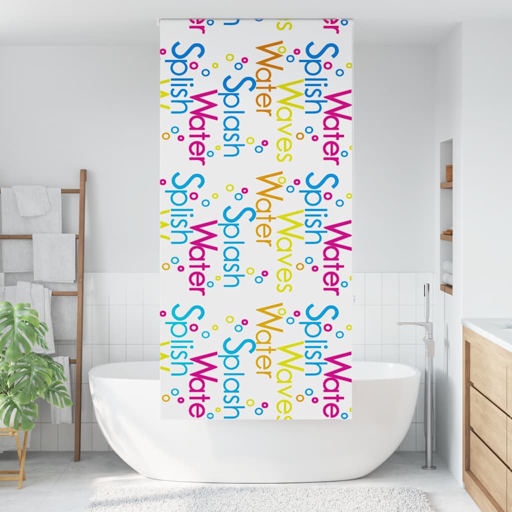 Duschrollo 90x240 cm Stoffbreite 86 cm
