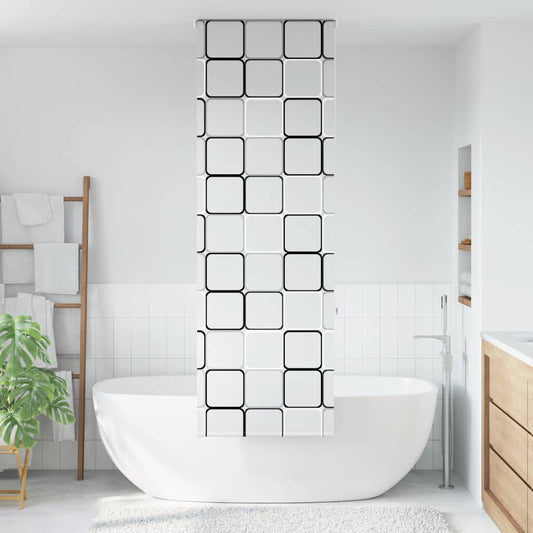 Shower blind 80x240 cm fabric width 76 cm