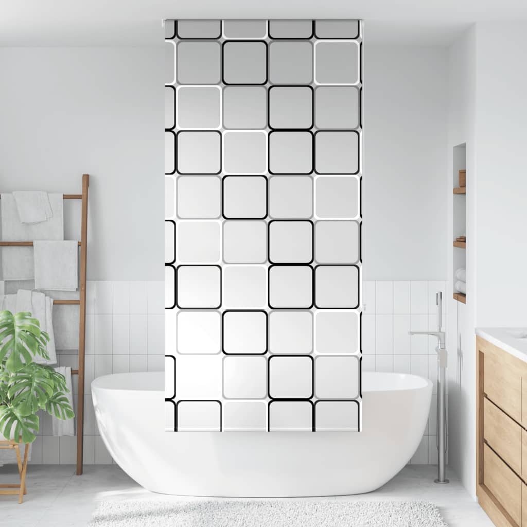 Store de douche 110x240 cm largeur du tissu 106 cm