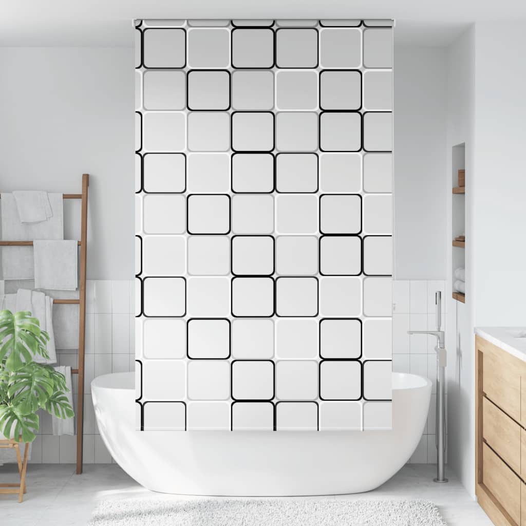 Store de douche 120x240 cm largeur du tissu 116 cm
