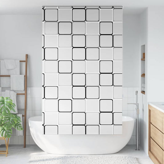 Shower blind 130x240 cm fabric width 126 cm