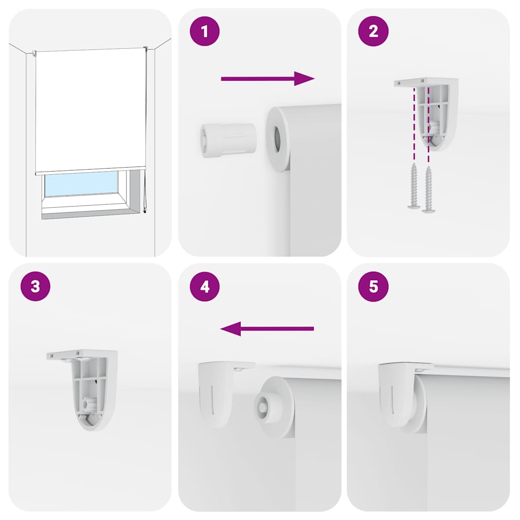 Store de douche 100x240 cm largeur du tissu 96 cm