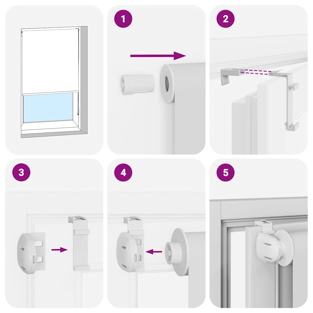 Store de douche 140x240 cm largeur du tissu 136 cm