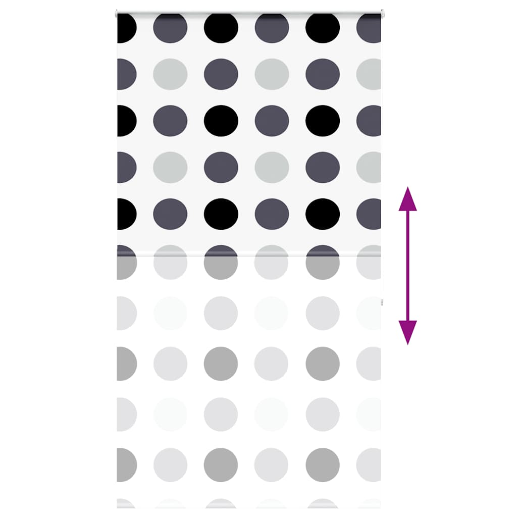 Shower blind with cassette 140x240 cm Fabric width 136 cm