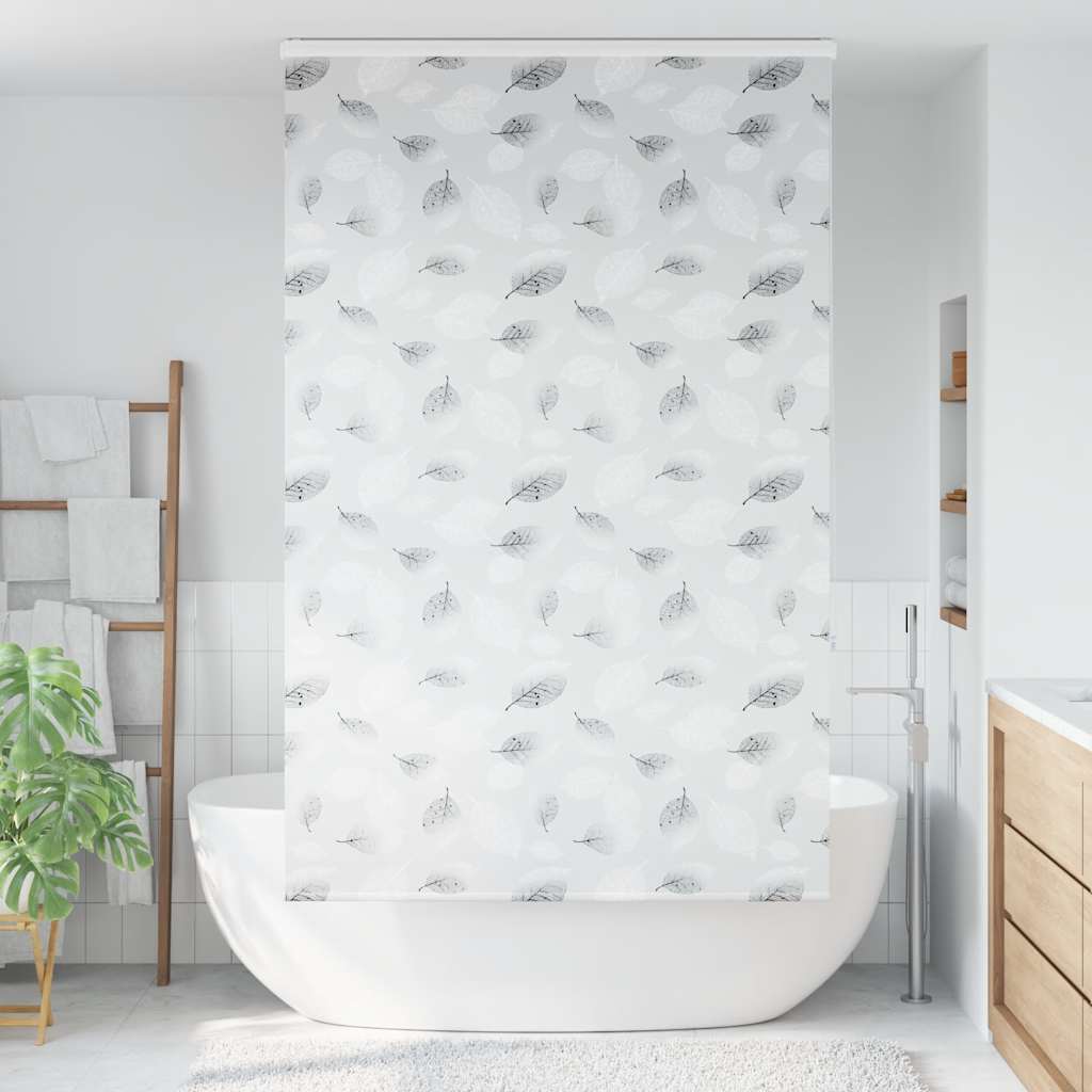 Store de douche à cassette 130x240 cm largeur tissu 126 cm