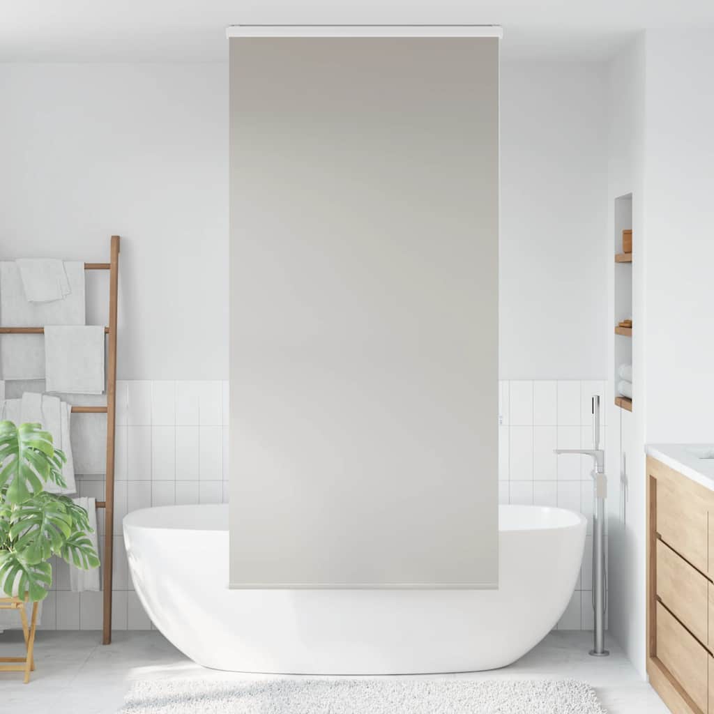 Store de douche avec cassette 90x240 cm largeur du tissu 86 cm