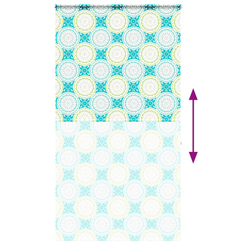 Shower blind with cassette 120x240 cm fabric width 116 cm