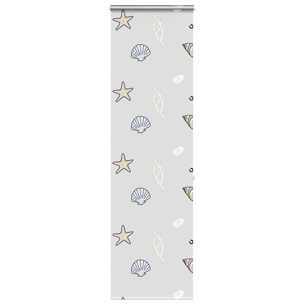 Shower blind with cassette 80x240 cm Fabric width 76 cm