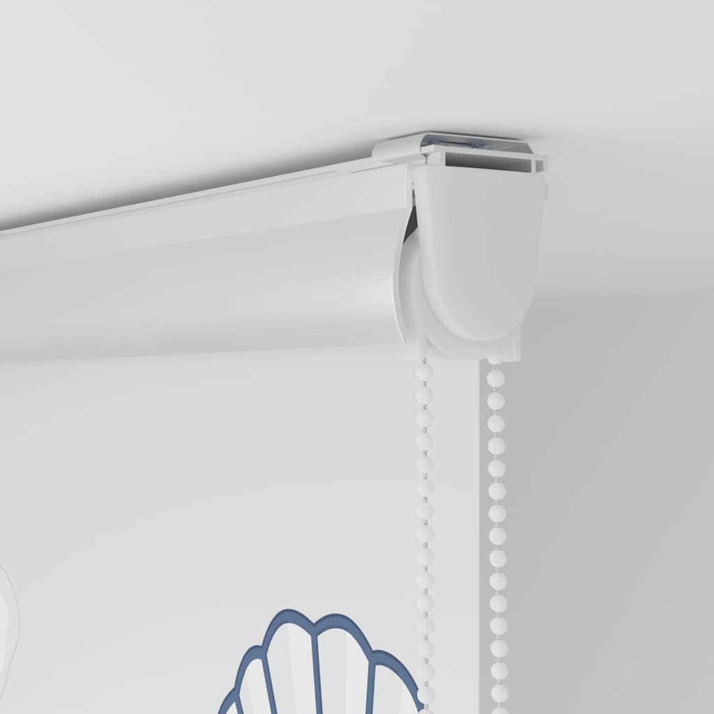 Shower blind with cassette 80x240 cm Fabric width 76 cm
