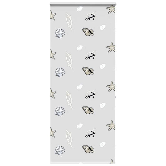 Shower blind with cassette 90x240 cm fabric width 86 cm