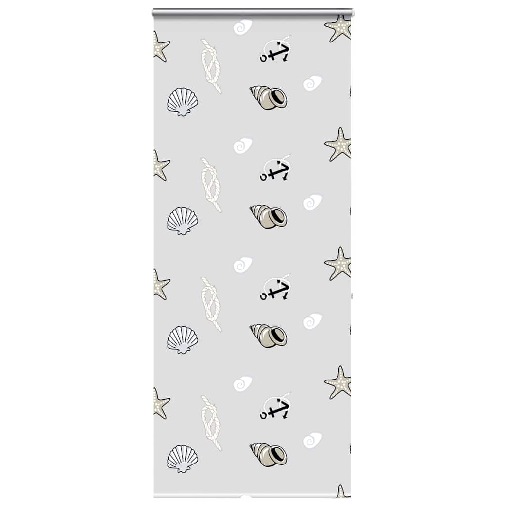 Cassette shower blind 110x240 cm fabric width 106 cm