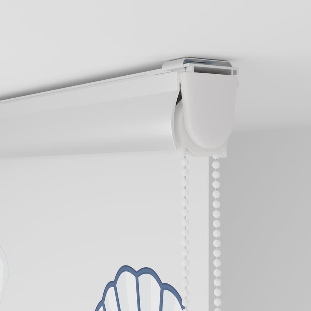 Shower blind with cassette 140x240 cm Fabric width 136 cm