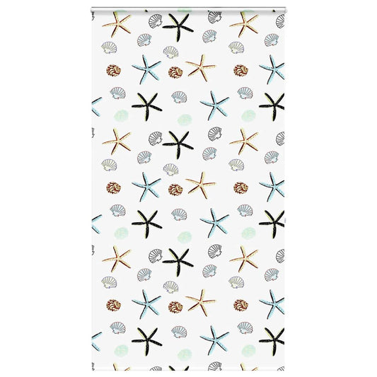 Shower blind with cassette 130x240 cm Fabric width 126 cm