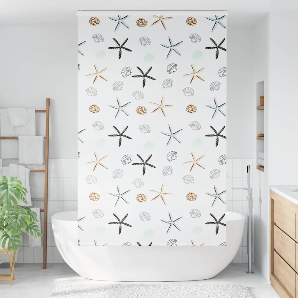 Shower blind with cassette 140x240 cm Fabric width 136 cm
