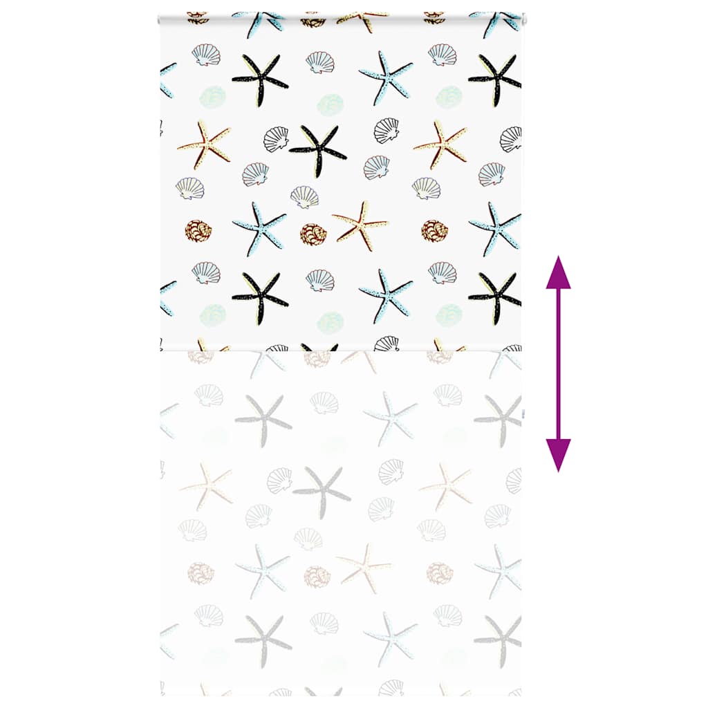 Shower blind with cassette 140x240 cm Fabric width 136 cm