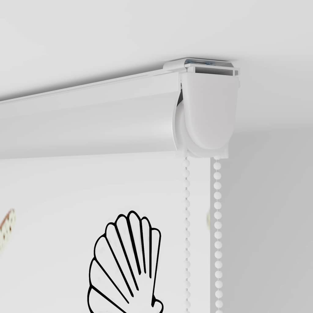 Shower blind with cassette 140x240 cm Fabric width 136 cm