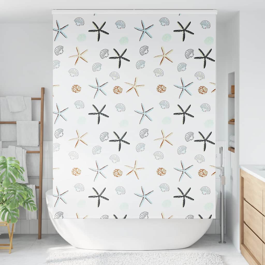 Shower blind with cassette 150x240 cm fabric width 146 cm