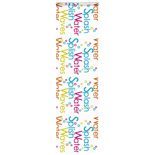 Shower roller blind with cassette 70x240 cm fabric width 66 cm