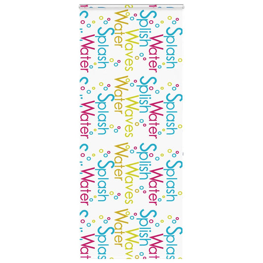 Shower blind with cassette 100x240 cm fabric width 96 cm