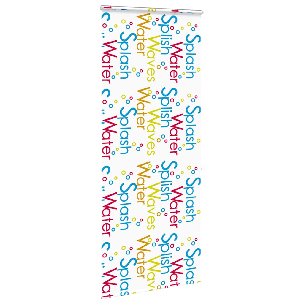 Shower blind with cassette 100x240 cm fabric width 96 cm