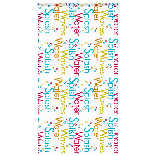 Shower roller blind with cassette 130x240 cm fabric width 126 cm