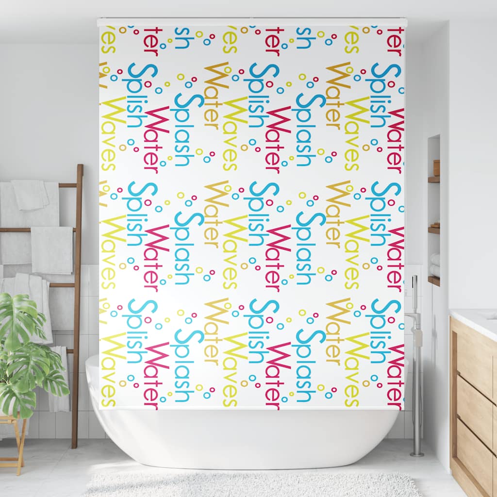 Store de douche à cassette 160x240 cm largeur du tissu 156 cm