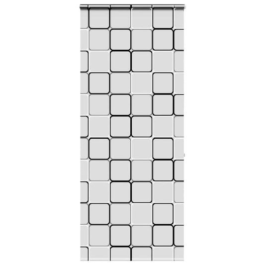 Shower blind with cassette 100x240 cm fabric width 96 cm