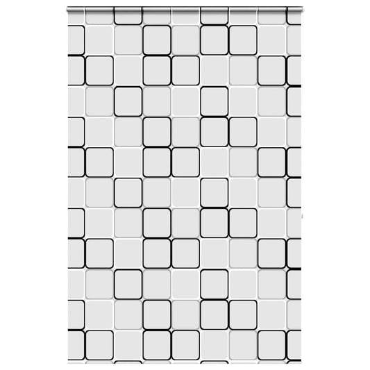 Shower Roller Blind with Cassette 160x240 cm Fabric Width 156 cm