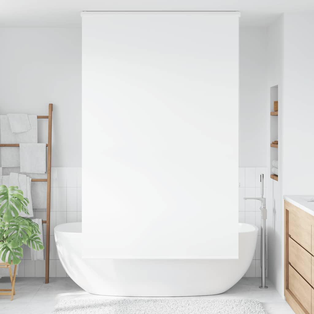Store de douche à cassette 140x240 cm largeur tissu 136 cm