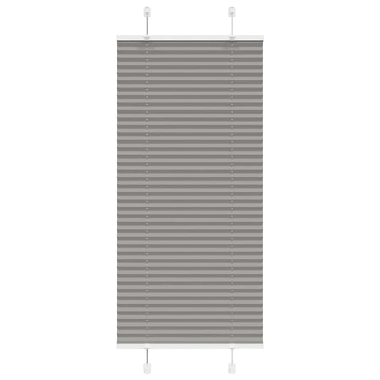 Plissé anthracite 55x150 cm Largeur du tissu 54,4 cm Polyester