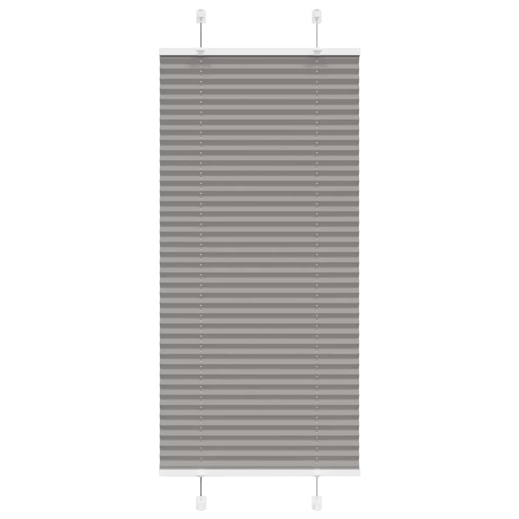 Store plissé anthracite 60x150 cm largeur tissu 59,4 cm polyester