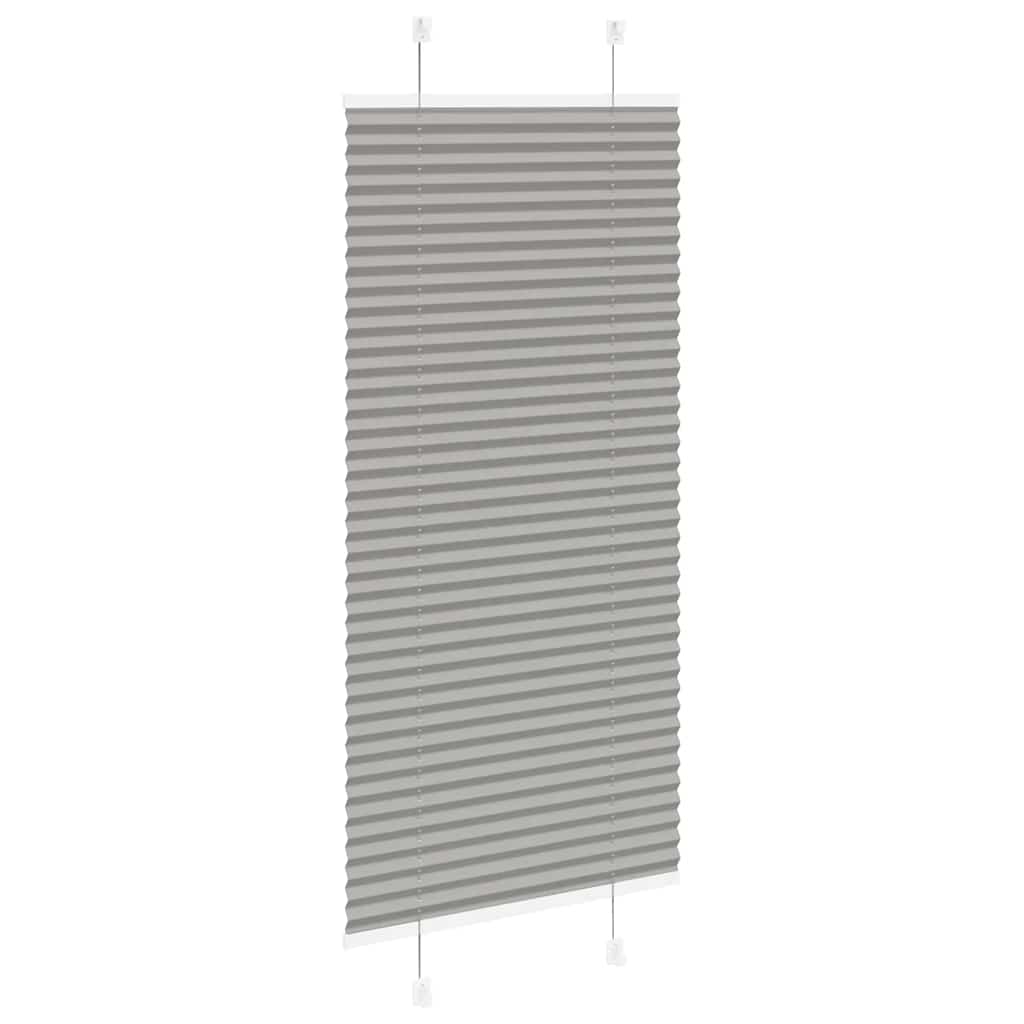 Store plissé anthracite 60x150 cm largeur tissu 59,4 cm polyester
