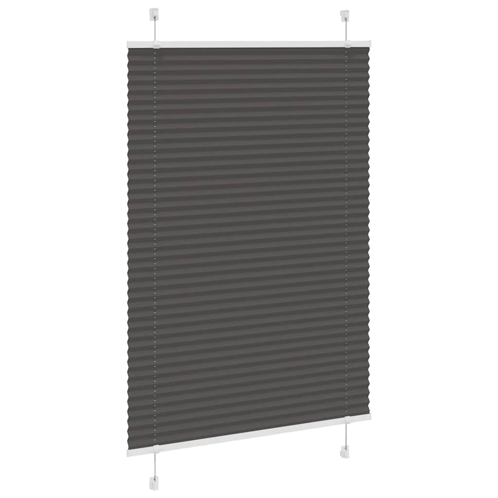 Plissé noir 100x150 cm Largeur du tissu 99,4 cm Polyester