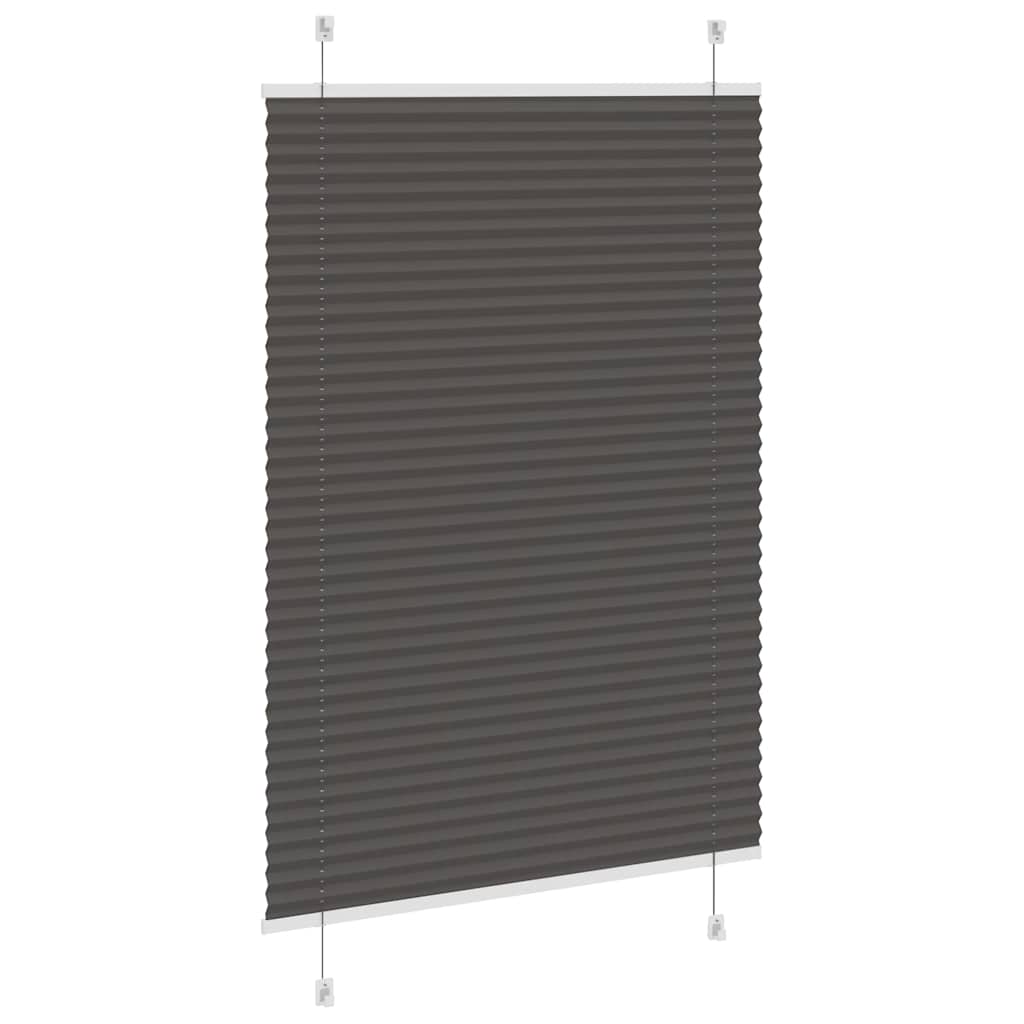 Plissé noir 100x150 cm Largeur du tissu 99,4 cm Polyester
