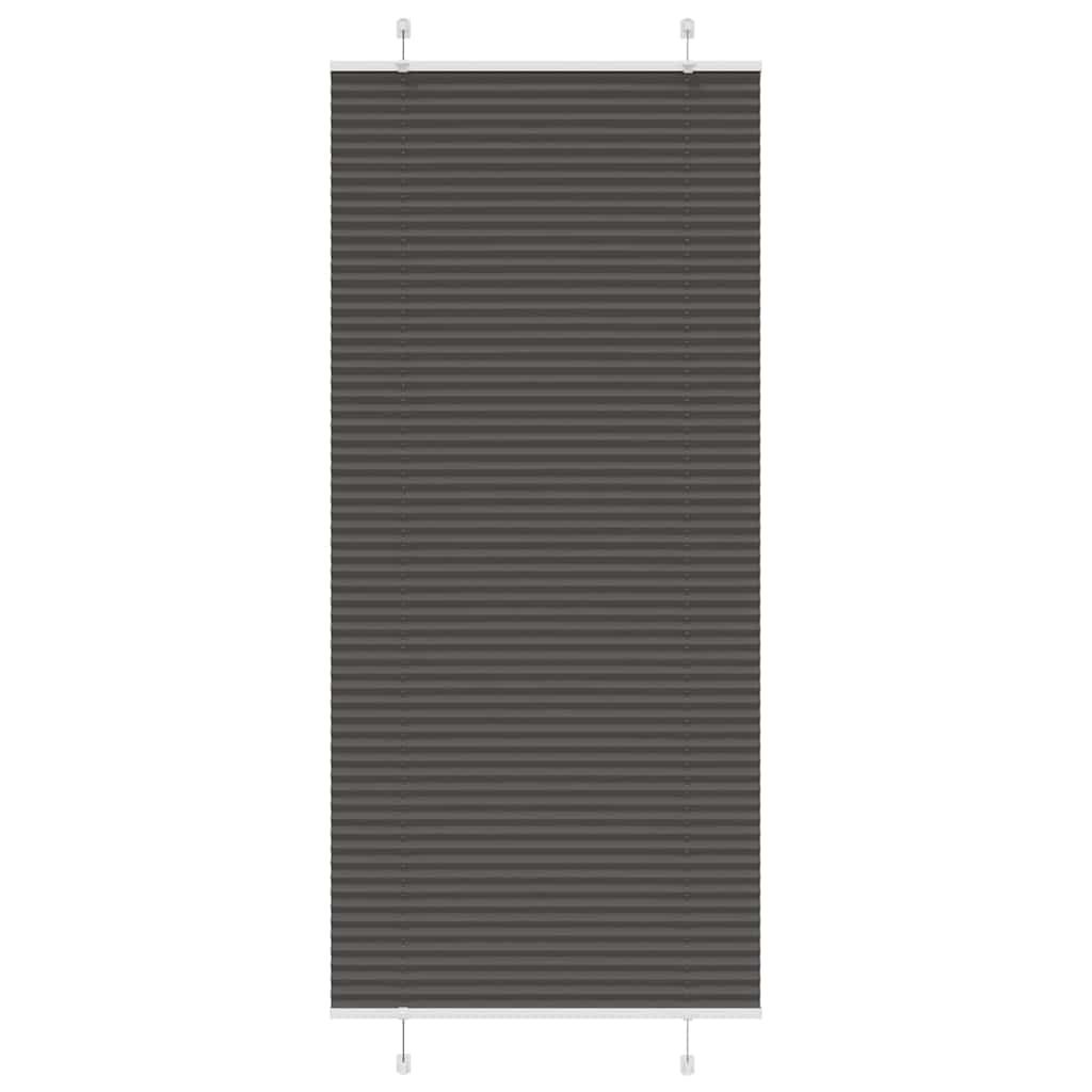 Plissé noir 100x200 cm Largeur du tissu 99,4 cm Polyester