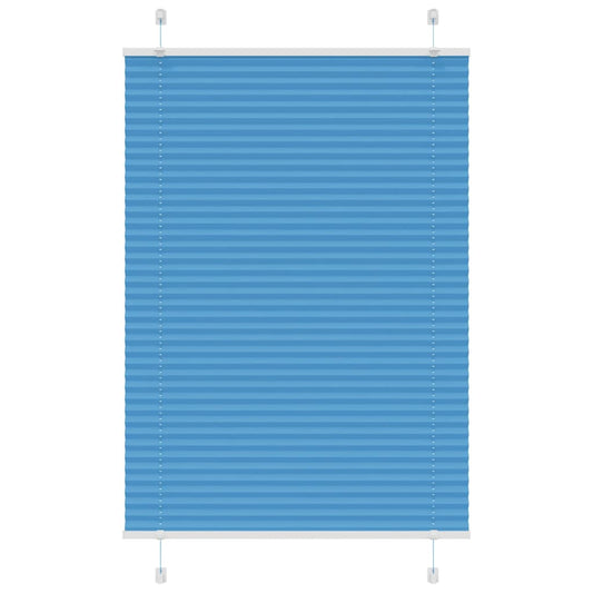 Store plissé bleu 90x150 cm Largeur du tissu 89,4 cm Polyester