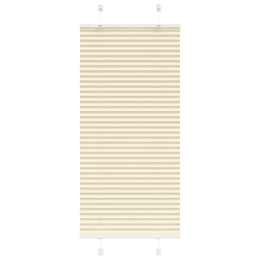 Plissee Creme 65x100 cm Stoffbreite 64,4 cm Polyester