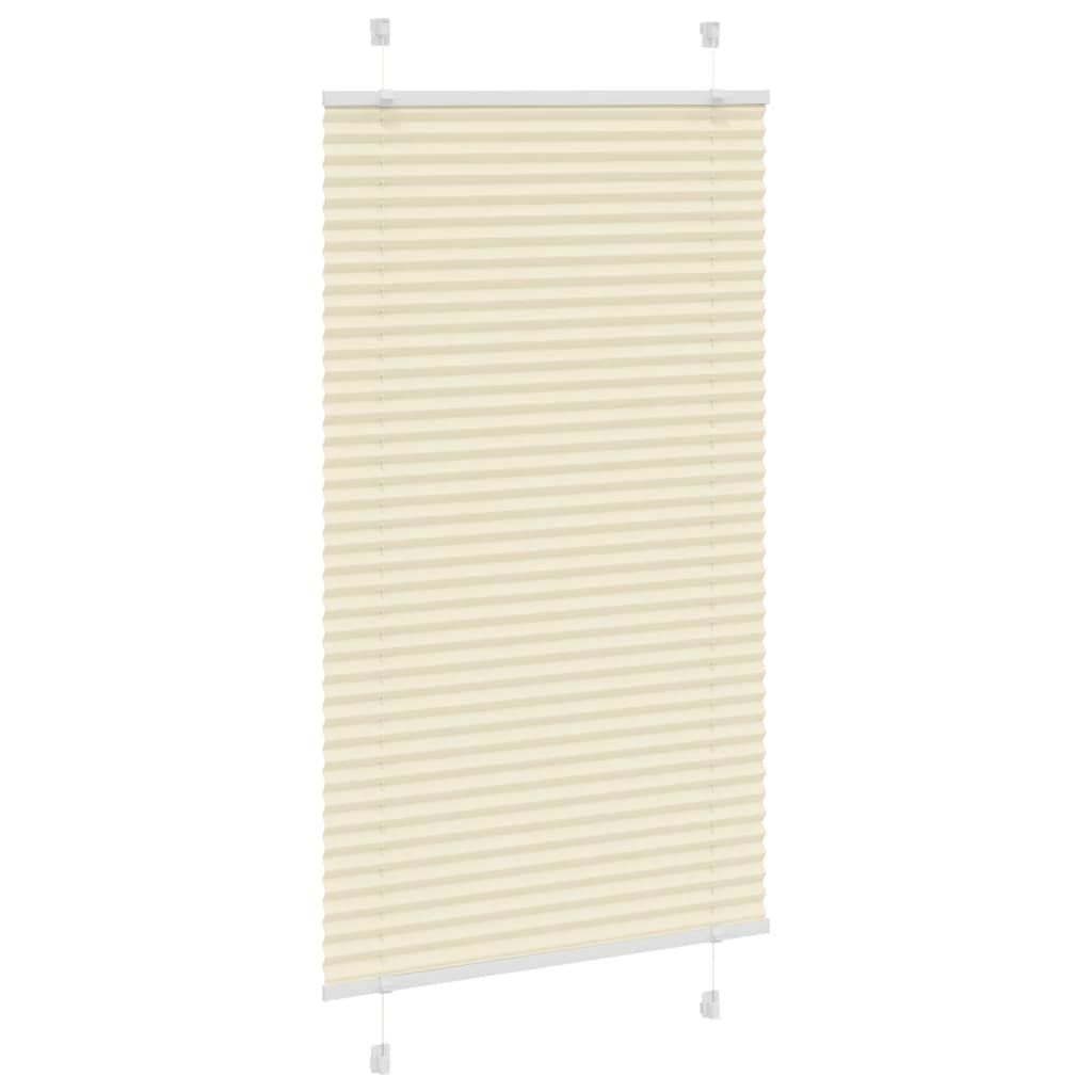 Plissee Creme 80x150 cm Stoffbreite 79,4 cm Polyester