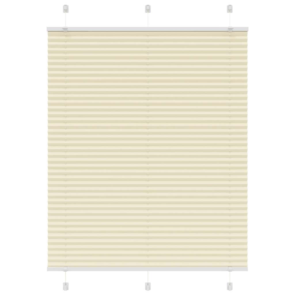 Store plissé crème 105x150 cm Largeur tissu 104,4 cm Polyester