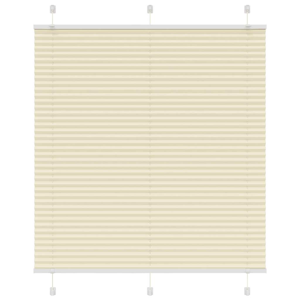 Plissee Creme 115x150 cm Stoffbreite 114,4 cm Polyester