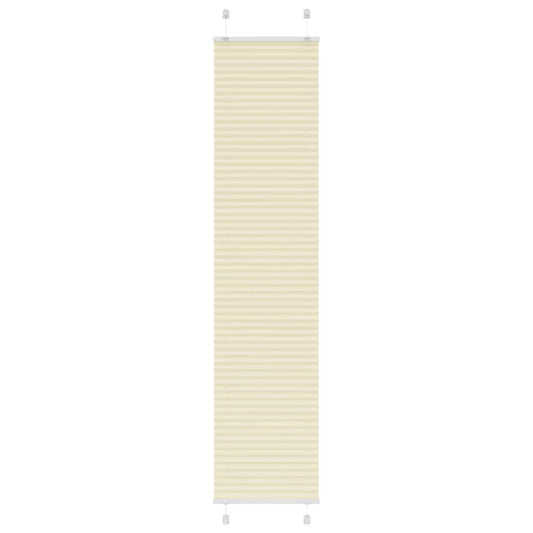 Plissee Creme 45x200 cm Stoffbreite 44,4 cm Polyester