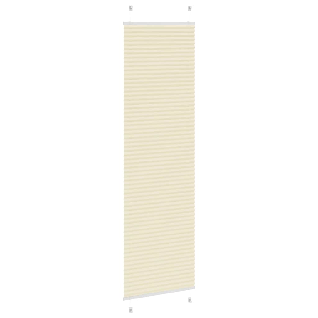 Plissé Crème 60x200 cm Largeur du tissu 59,4 cm Polyester