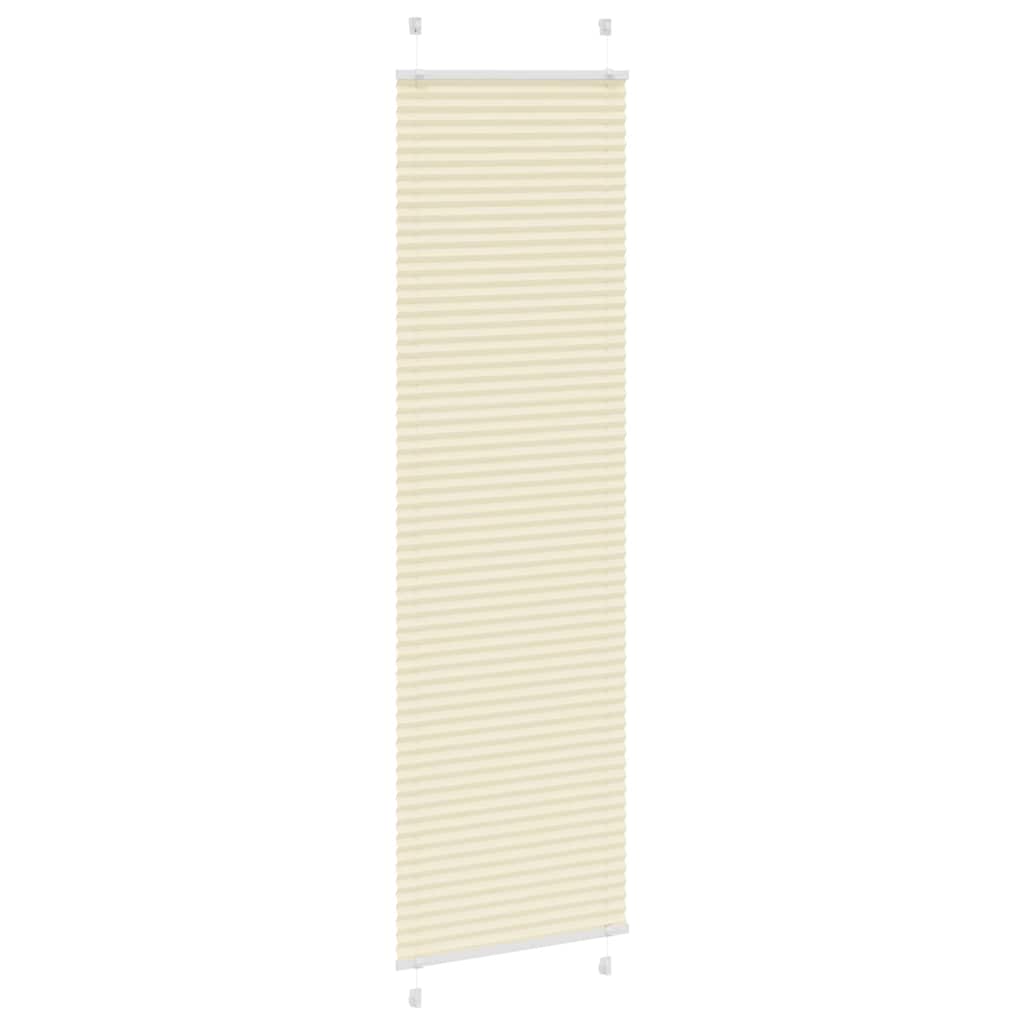 Plissee Creme 65x200 cm Stoffbreite 64,4 cm Polyester