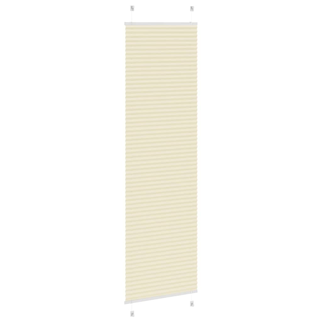 Plissee Creme 65x200 cm Stoffbreite 64,4 cm Polyester
