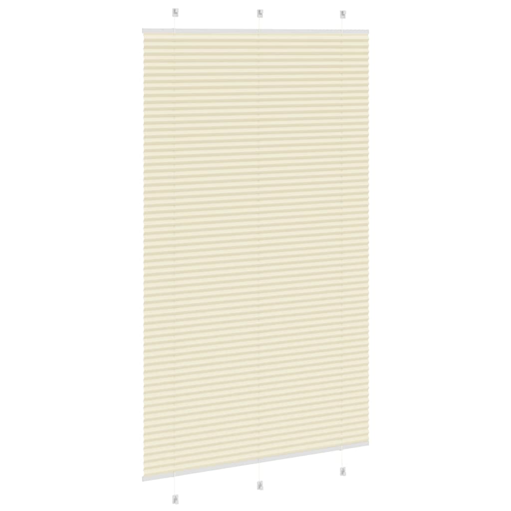 Plissee Creme 115x200 cm Stoffbreite 114,4 cm Polyester