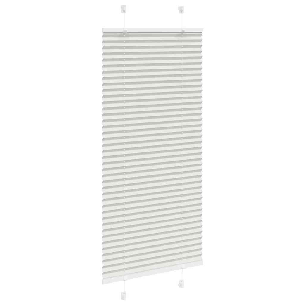 Plissé gris clair 65x100 cm Largeur du tissu 64,4 cm Polyester